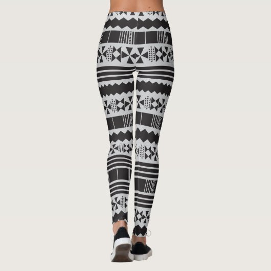 Moderne Azteekse kunst Leggings (Achterkant)