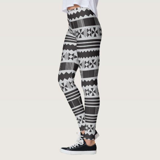 Moderne Azteekse kunst Leggings (Links)