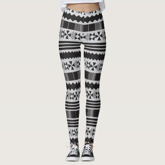 Moderne Azteekse kunst Leggings (Voorkant)