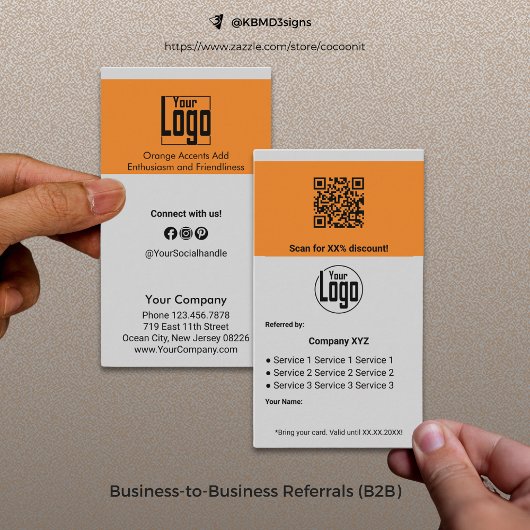 Moderne B2B-services QR-code Grijze verwijzing Kaa