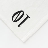 Moderne Baby Boy Milestone Maandelijkse Baby Deken (Hoek)