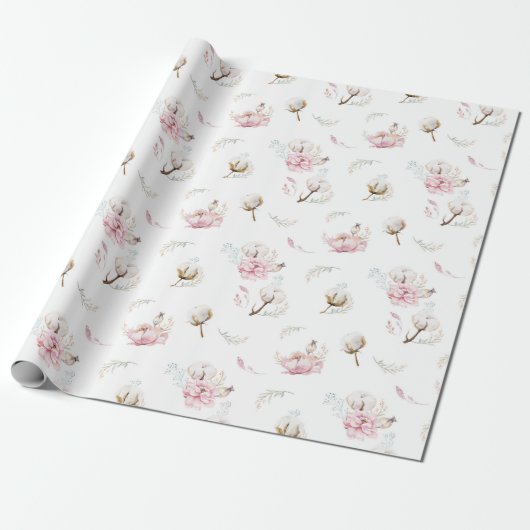 Moderne Baby-cadeaupapier voor Waterverf Cadeaupapier (Uitgerold)