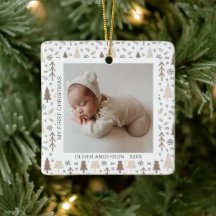 Moderne Baby Eerste Kerstdag