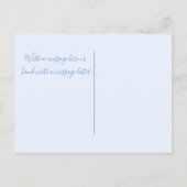 Moderne Baby Foto Aankondiging Briefkaart (Achterkant)