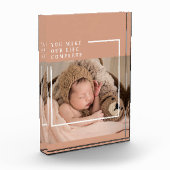 Moderne Baby foto | Je maakt mijn leven compleet m (Links)