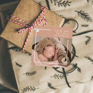 Moderne Baby foto Je maakt mijn leven compleet m Bedankjes Labels