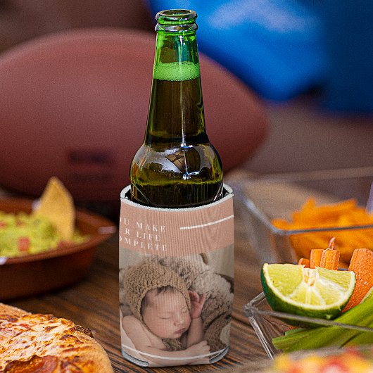 Moderne Baby foto | Je maakt mijn leven compleet m Blikjeskoeler