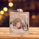 Moderne Baby foto | Je maakt mijn leven compleet m Heupfles<br><div class="desc">Moderne Baby foto | Je maakt mijn leven compleet met cadeau</div>
