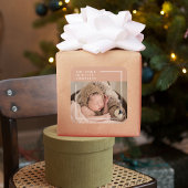 Moderne Baby foto | Je maakt mijn leven compleet m Vierkante Sticker