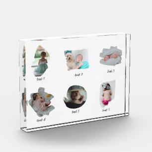 Moderne Baby foto's collage