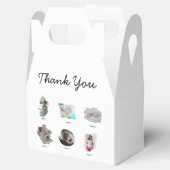 Moderne Baby Foto's Collage Birthday Bedankdoosjes (Geopend)
