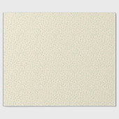 Moderne Baby shower Blauwe Polka Dots Cadeaupapier (Vlak)