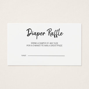 Moderne Baby shower luierbehuizing Kaart