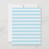 Moderne baby shower uitnodigingen met vissthema (Achterkant)