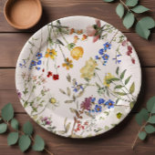 Moderne Baby shower van de Garden Greenery Papieren Bordje