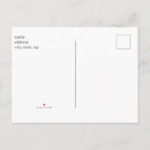 Moderne Baby shower van Ivy & String Lights Wood F Uitnodiging Briefkaart (Achterkant)