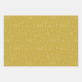 Moderne Baby shower van mama en Baby Safari Inpakpapier Vel (Voorkant 2)