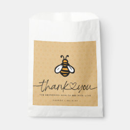 Moderne baby shower voor aanstaande moeder bedankzakje