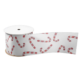 Moderne Baby Snoepriet Vintage Kerstmis Satijnen Lint