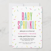 Moderne Baby sprinkleruitvindingen Kaart (Voorkant)