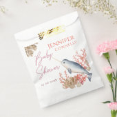 Moderne baby van de oceaan, zeeschildpadden en wat bedankzakje (Gezegeld)