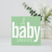 Moderne Babyschoenen Kaart (Staand voorkant)