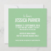 Moderne Babyschoenen Kaart (Achterkant)