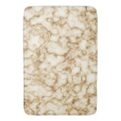 Moderne badmat van wit goud nep marmer (Voorkant Verticaal)