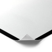 Moderne Badminton Shuttlecock Mid Flight Art Poster (Hoek)