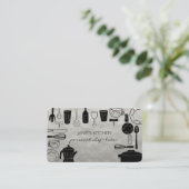 Moderne bakken- en koelapparatuur visitekaartje (Staand voorkant)