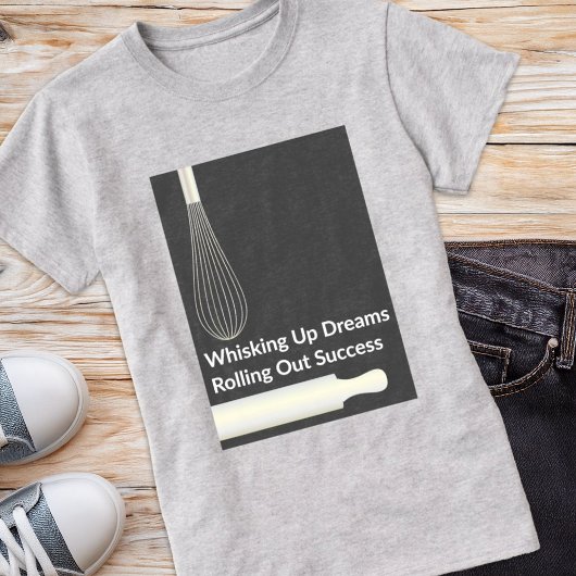 Moderne Bakkerij Backery Bakken Inspirerend T-shirt