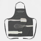 Moderne Bakkerij Banketbakker Bakkerij Bedrijf Schort (Voorkant)