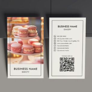Moderne Bakkerij Cake Winkel Maak Uw Eigen Visitekaartje
