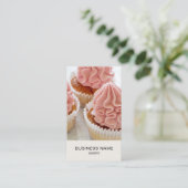 Moderne Bakkerij Custom Photo Visitekaartje (Staand voorkant)