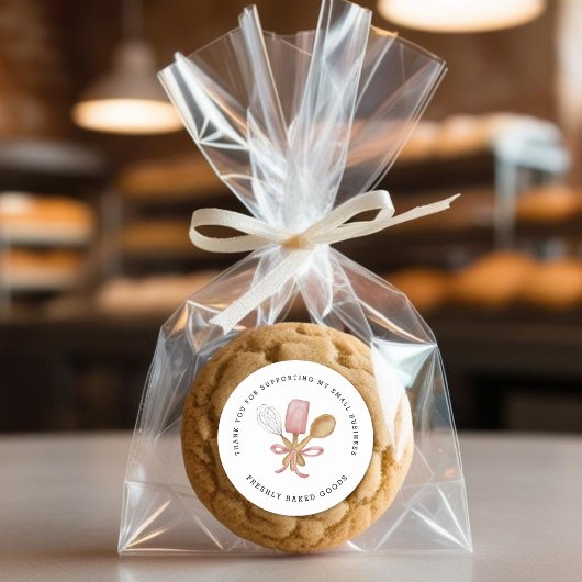 Moderne bakkerij dank u Sticker