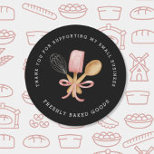 Moderne bakkerij dank u Sticker