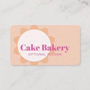 Moderne bakkerij Patissier Bakkerij Visitekaartje