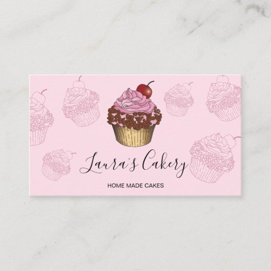 Moderne bakkerijkoek Kaas voor keukens Visitekaartje (Voorkant)