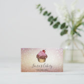 Moderne bakkerijkoek Kaas voor keukens Visitekaartje (Staand voorkant)