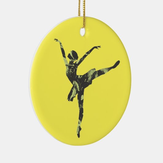 Moderne balletdanser moderne dans keramisch ornament (Rechts)