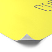 Moderne balletdanser moderne dans poster (Hoek)