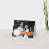 Moderne band Dank u Kaarten (Sinaasappel) (Voorkant)