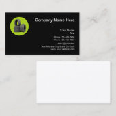 Moderne banden en reparatie van auto's visitekaartje (Voorkant / Achterkant)