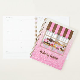 Moderne banketbakkersetbanketbakkerswaren planner