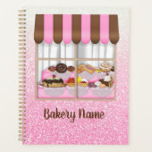 Moderne banketbakkersetbanketbakkerswaren planner (Voorkant)