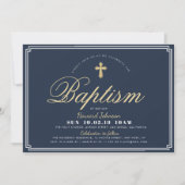 moderne baptisemkaart kaart (Voorkant)