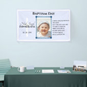 Moderne BAPTISM DAY Event Party Spandoek (Beurs)