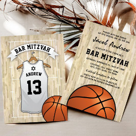 Moderne Bar Mitzvah voor Basketballers Kaart
