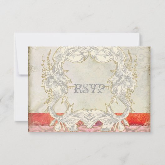 Moderne  barokke zwemmen weddenschappen, RSVP (Achterkant)