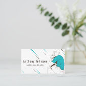 Moderne basistrainer voor trainers voor trainers i visitekaartje (Staand voorkant)